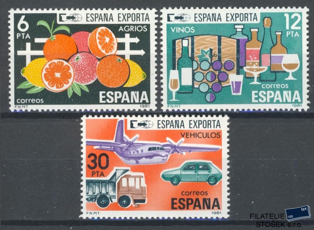 Španělsko známky Mi 2509-11