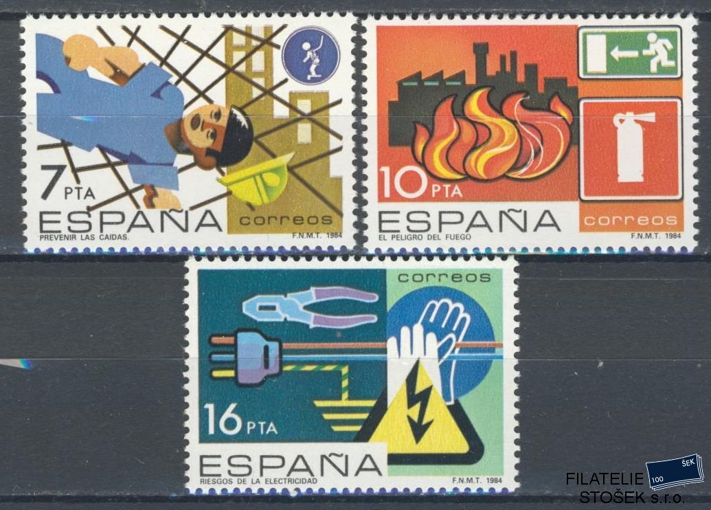 Španělsko známky Mi 2618-20