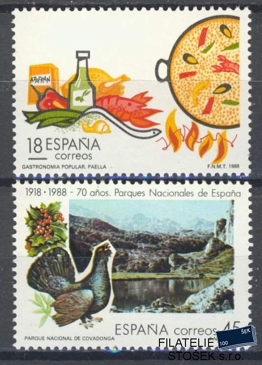 Španělsko známky Mi 2816-17
