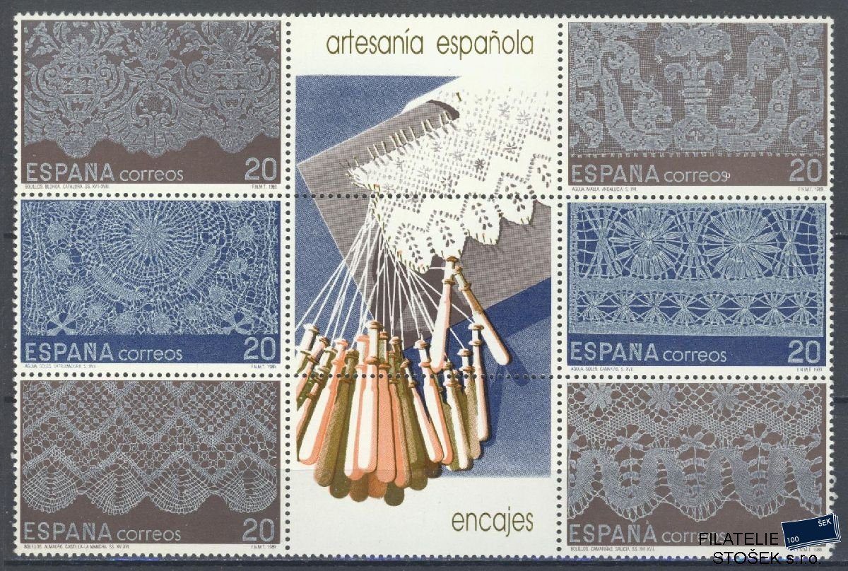 Španělsko známky Mi 2895-2900
