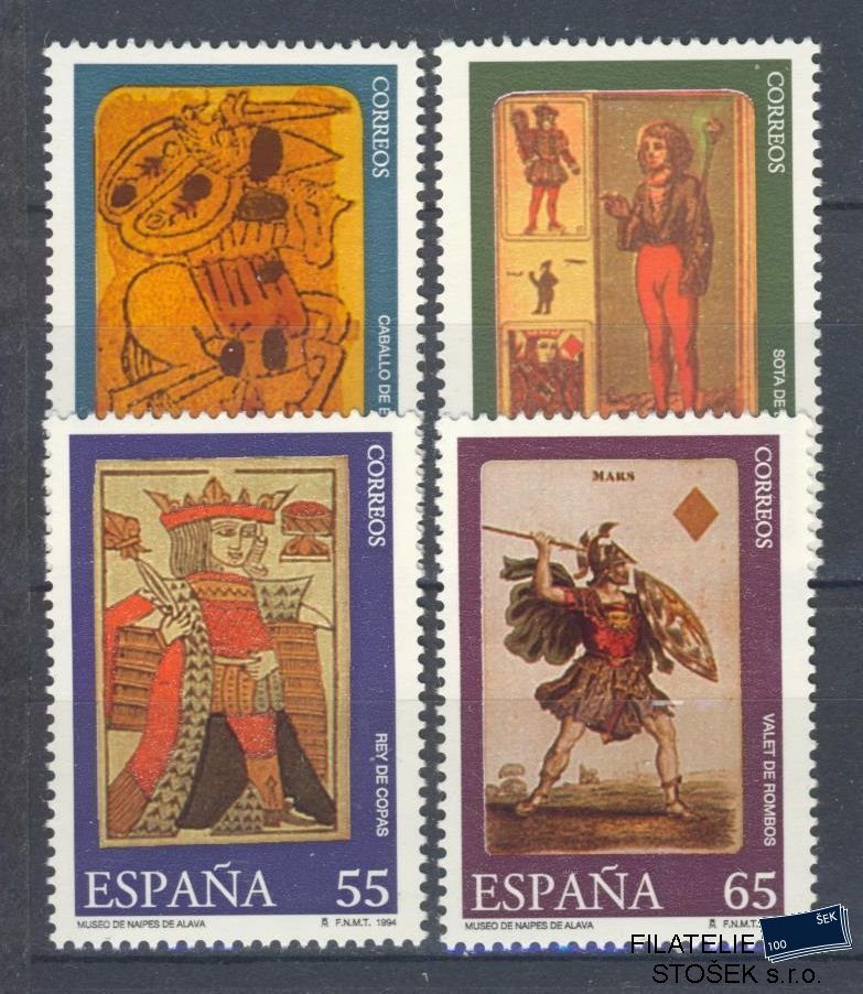 Španělsko známky Mi 3174-77