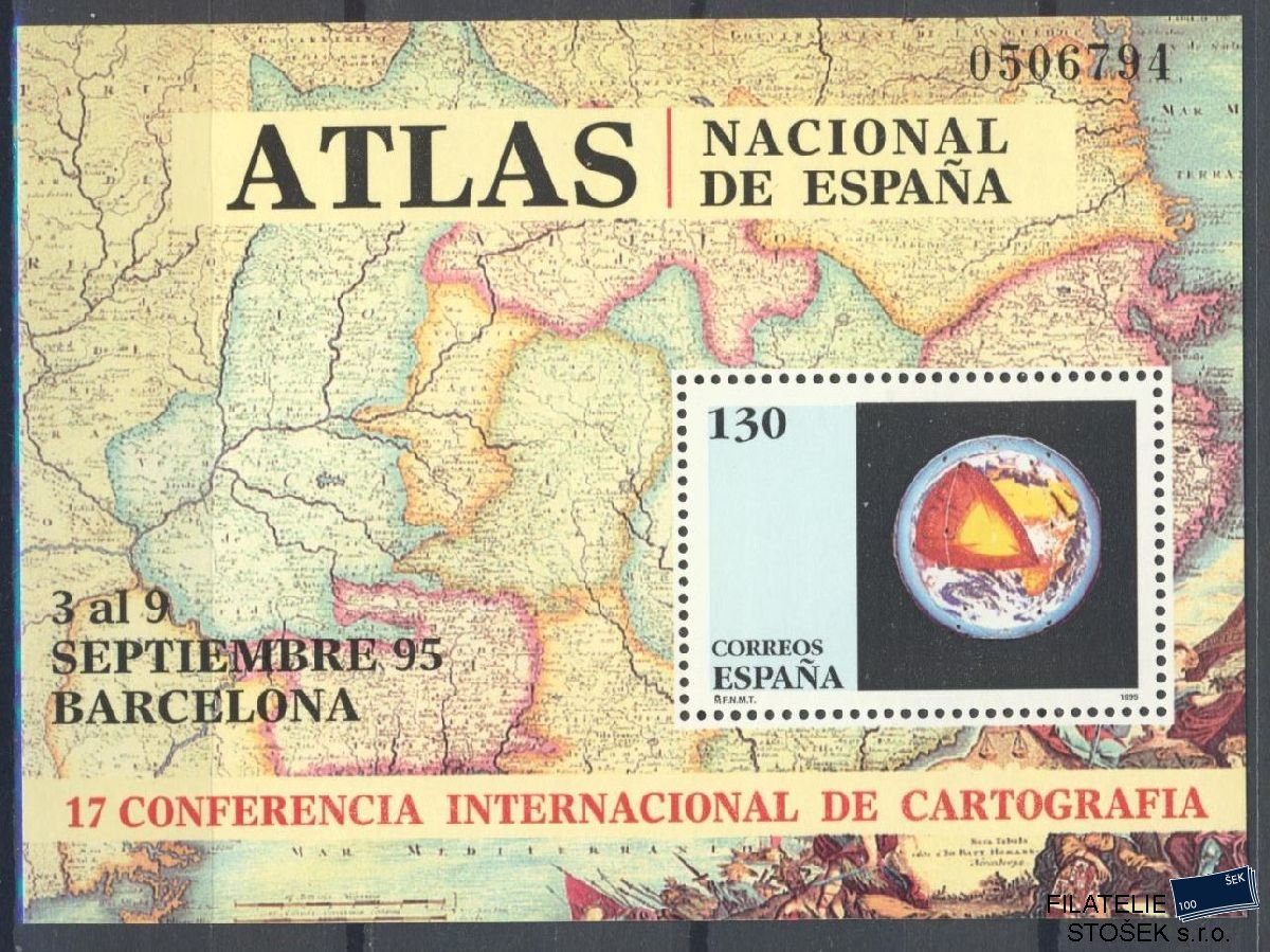 Španělsko známky Mi Blok 59