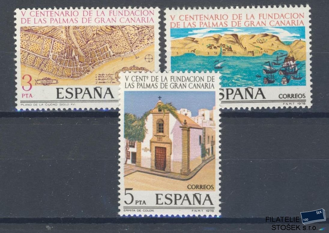 Španělsko známky Mi 2369-71