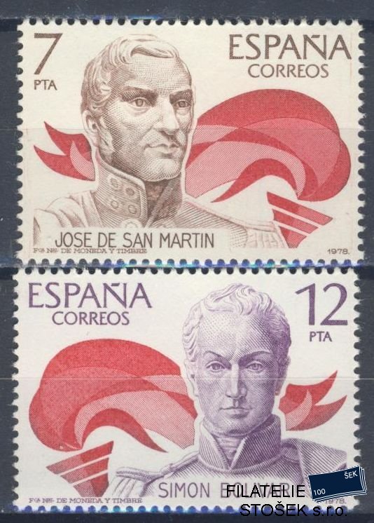 Španělsko známky Mi 2381-82