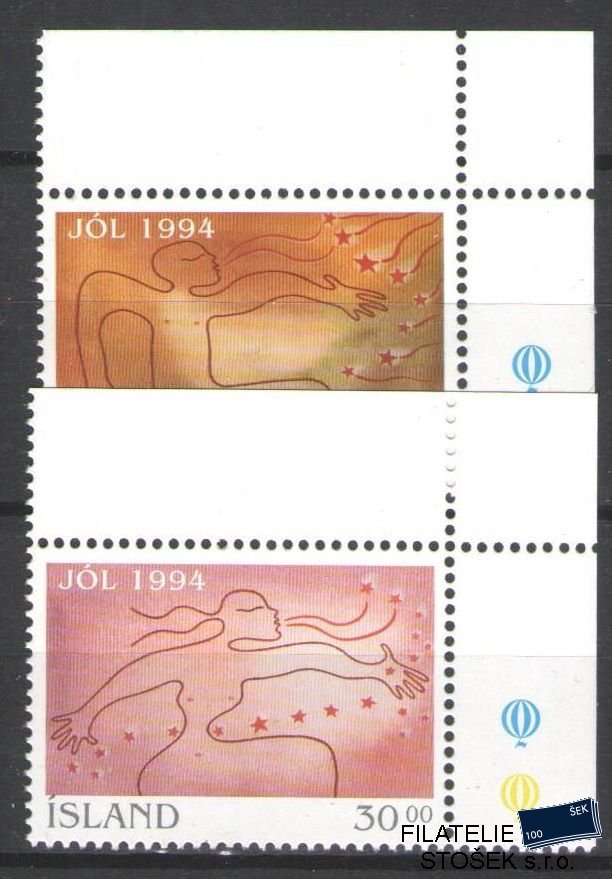 Island známky Mi 816-17