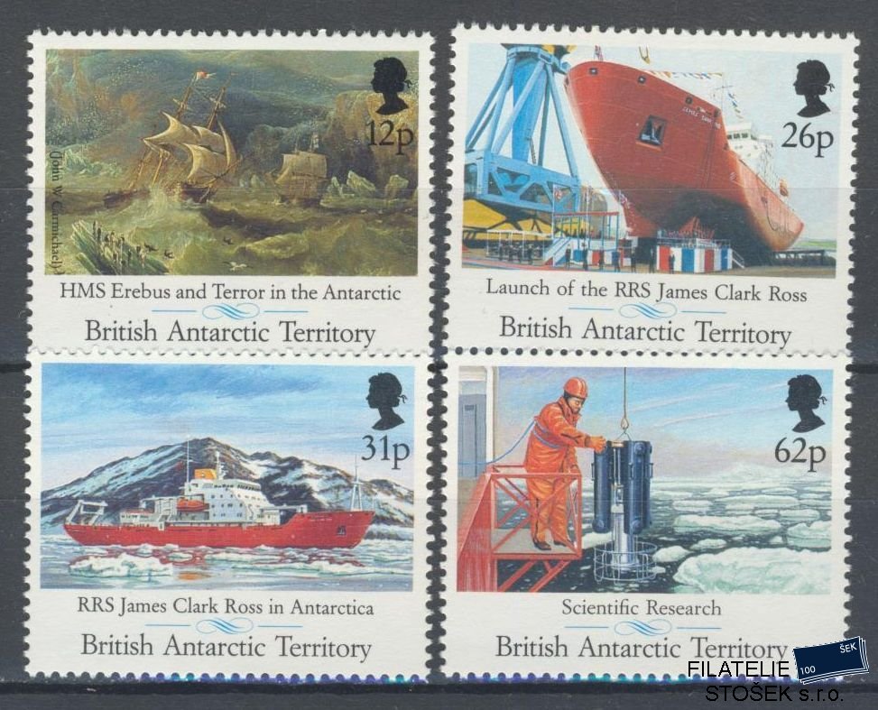 Britská Antarktida známky Mi 185-8