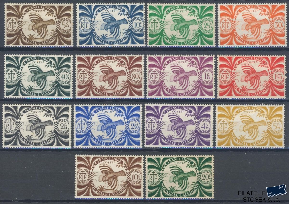 Nouvelle Caledonie známky Yv 230-43