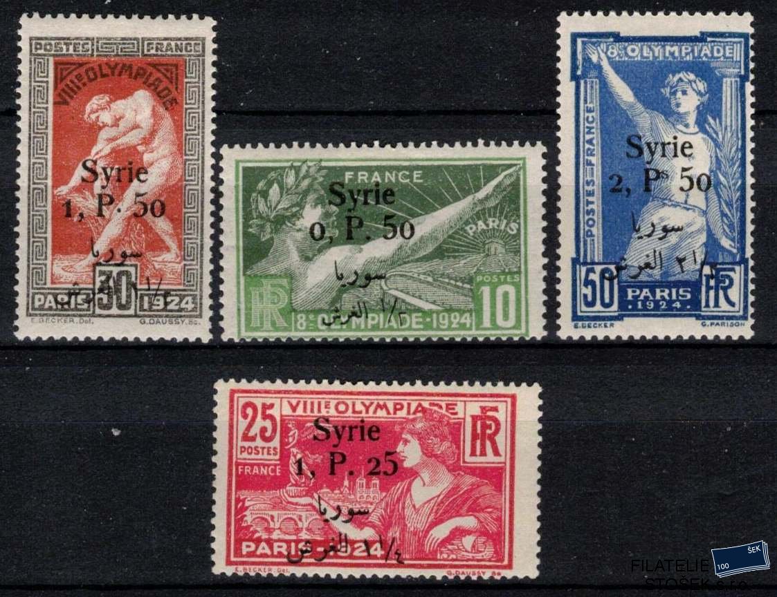 Sýrie známky Yv 149-52