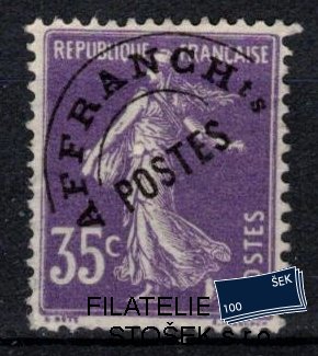 Francie známky Yv 62