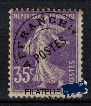 Francie známky Yv 62