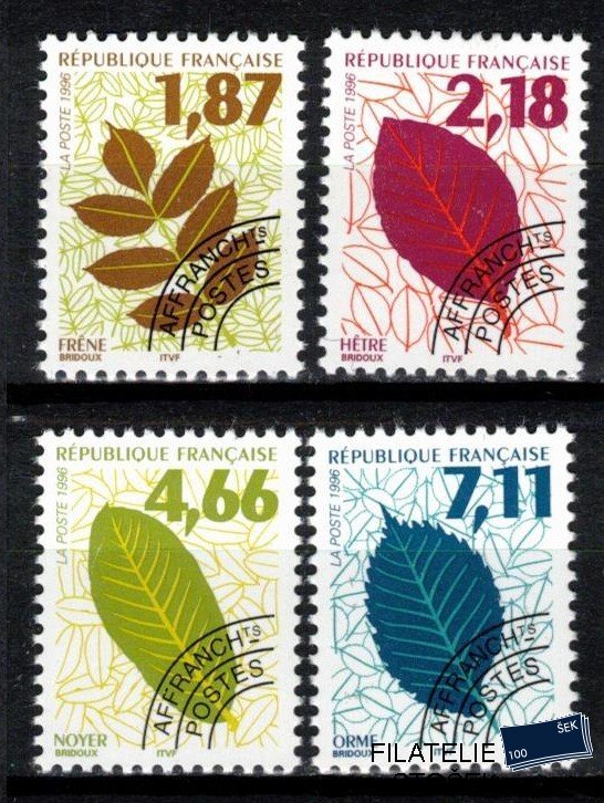Francie známky Yv 236-9