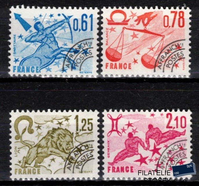 Francie známky Yv 154-7