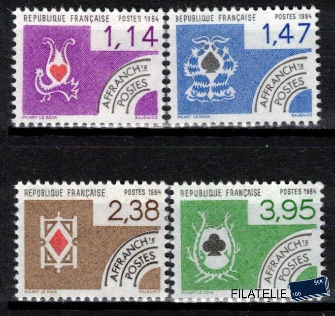 Francie známky Yv 182-5