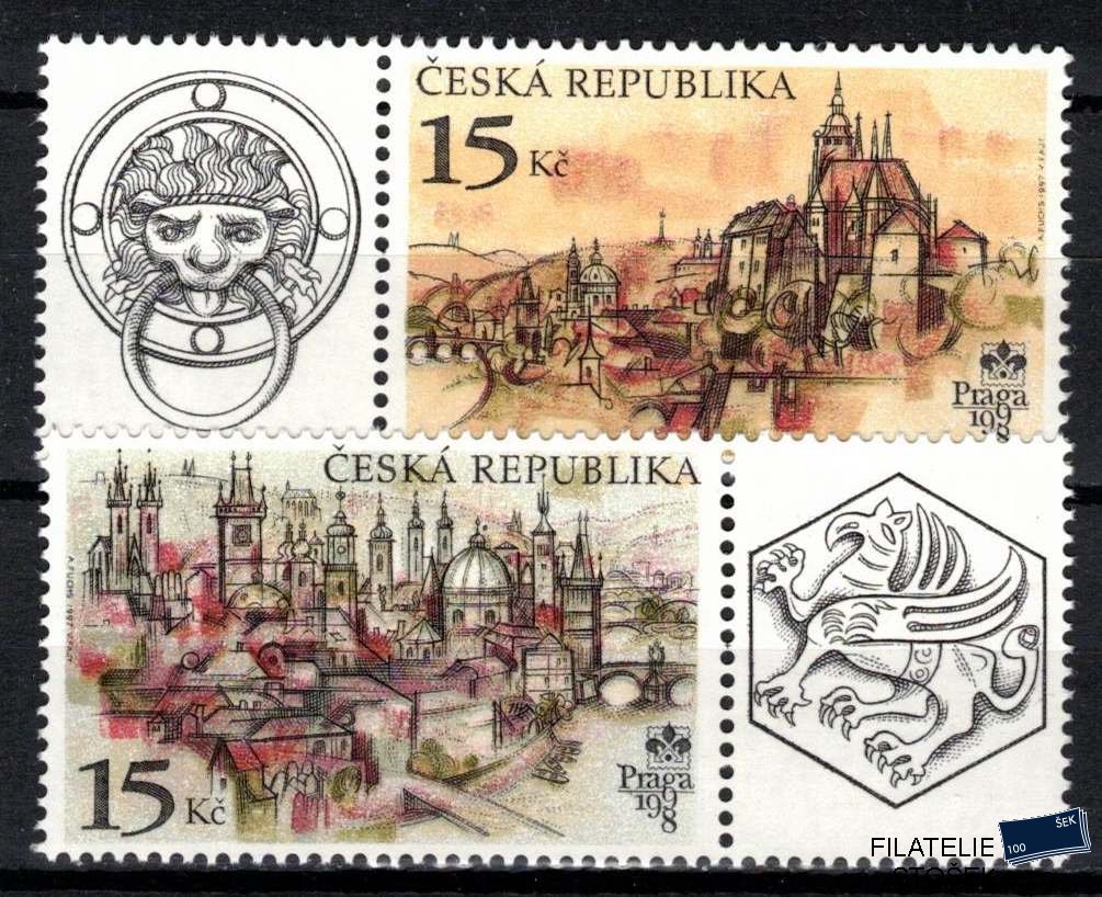 Česká republika známky 156-7 Kupóny