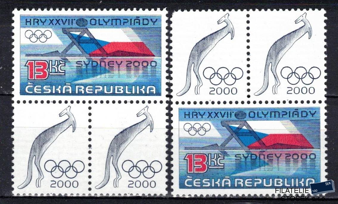Česká republika známky 268 kupón - sestava