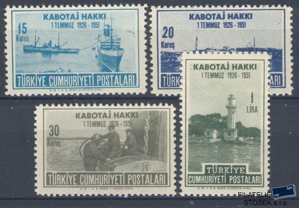 Turecko známky Mi 1282-89