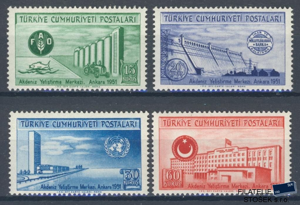 Turecko známky Mi 1305-8