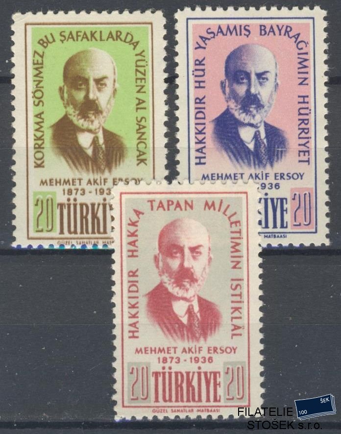 Turecko známky Mi 1509-11