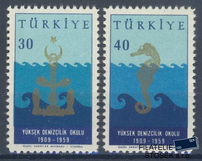 Turecko známky Mi 1632-33
