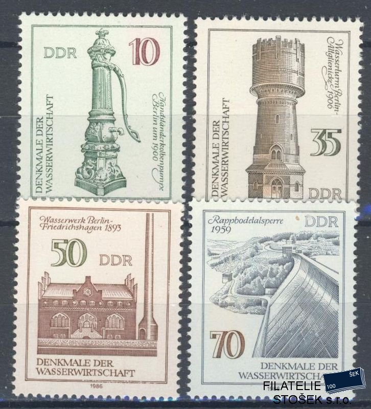NDR známky Mi 2993-96