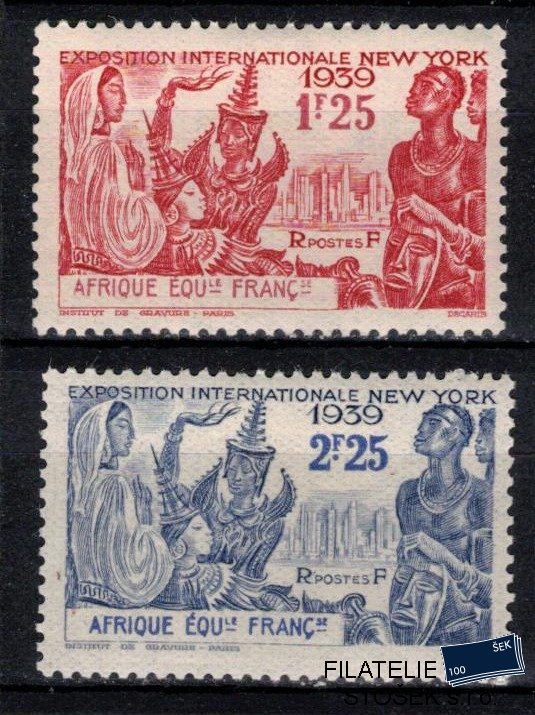 Afrika Equatoriale známky Yv 70-1