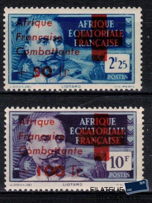 Afrika Equatoriale známky Yv 165-6