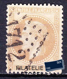 Francie známky Yv 28 B  GC 1712