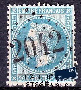 Francie známky Yv 29 B  GC 2042