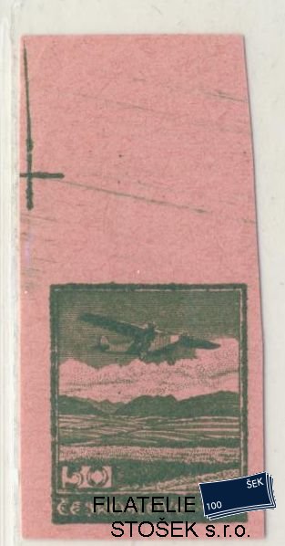 ČSR I známky L7 - Růžový papír