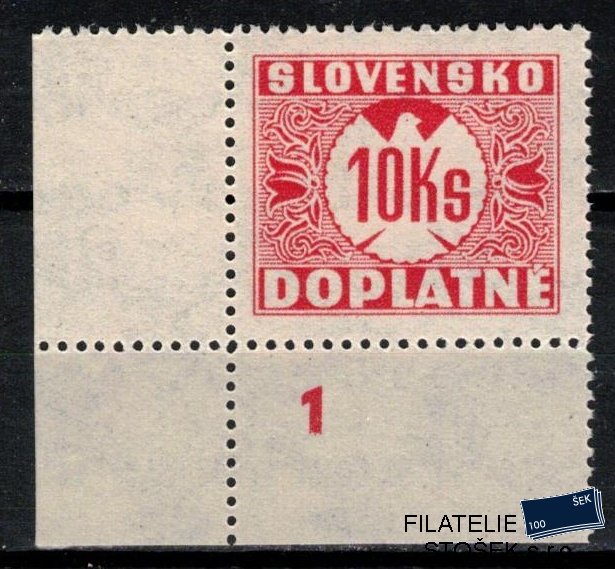 Slovenský štát známky DL 11 Y Dč 1 Pr 2