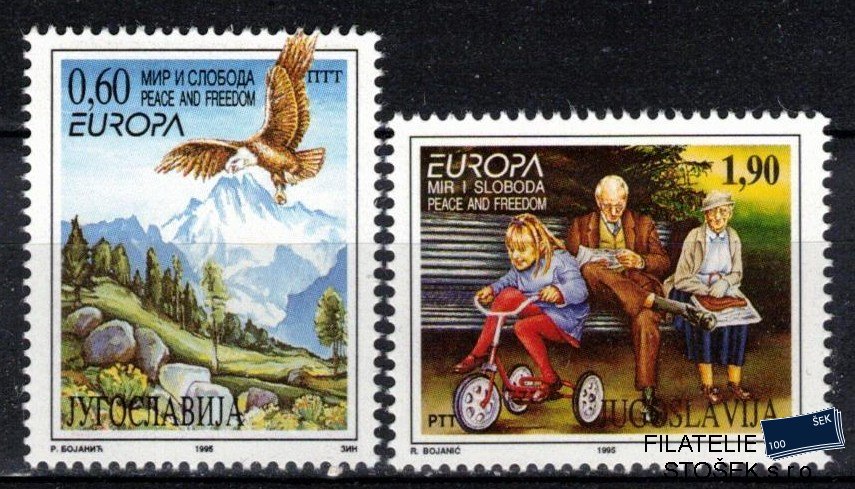 Jugoslávie známky Mi 2712-3