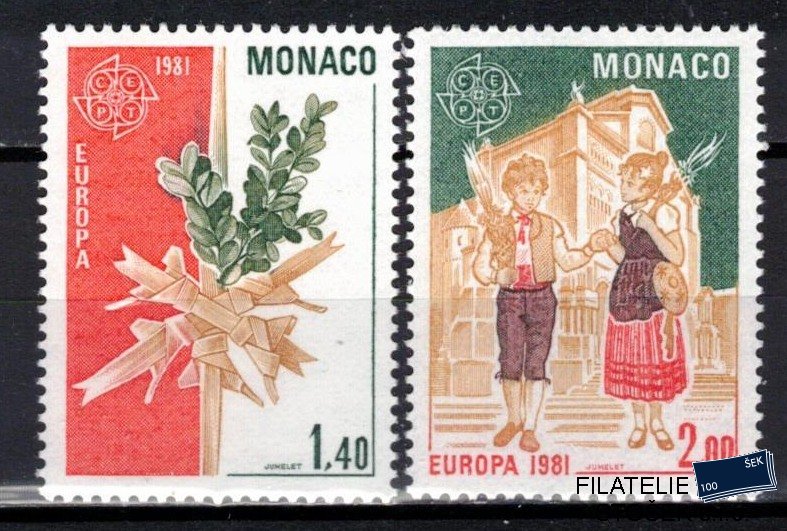 Monako známky Mi 1473-4
