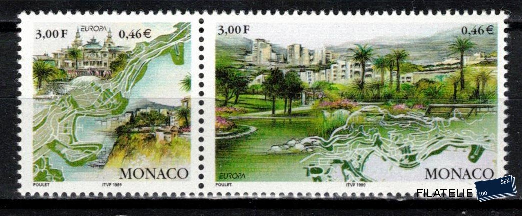 Monako známky Mi 2454-5 St