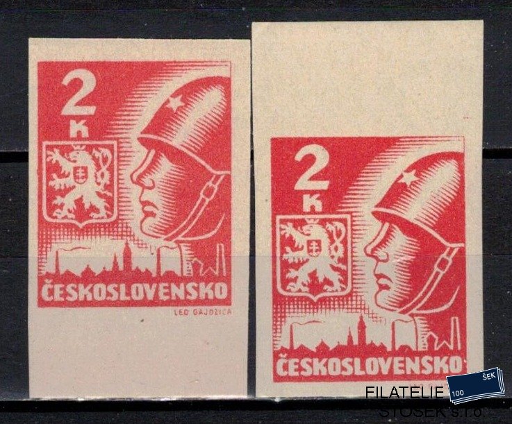 ČSSR známky 354 Krajové známky - barvy