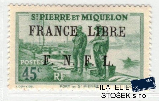 St. Pierre et Miquelon známky Yv 256 zkoušená