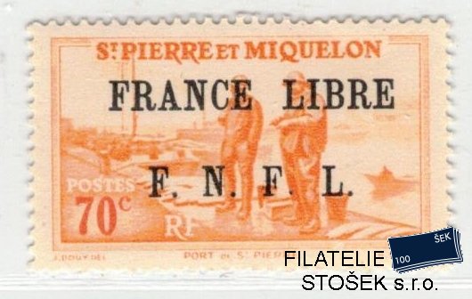 St. Pierre et Miquelon známky Yv 260 zkoušená