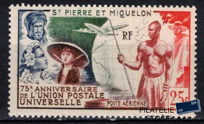St. Pierre et Miquelon známky Yv PA 21