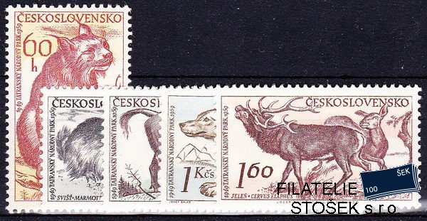 ČSSR známky 1070-4