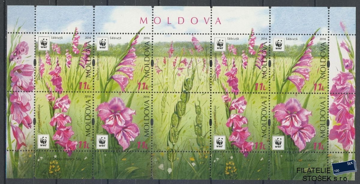 Moldavsko známky Mi 958-61