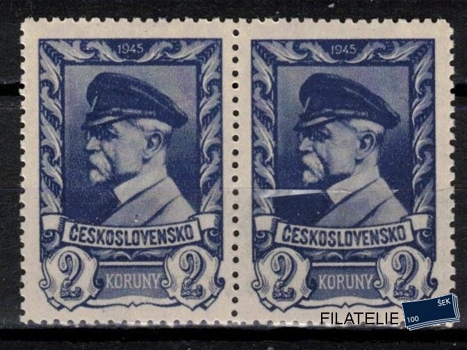 Československo známky 386 DV 83 Dvoupáska