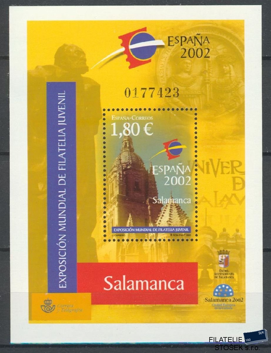Španělsko známky Mi Blok 104