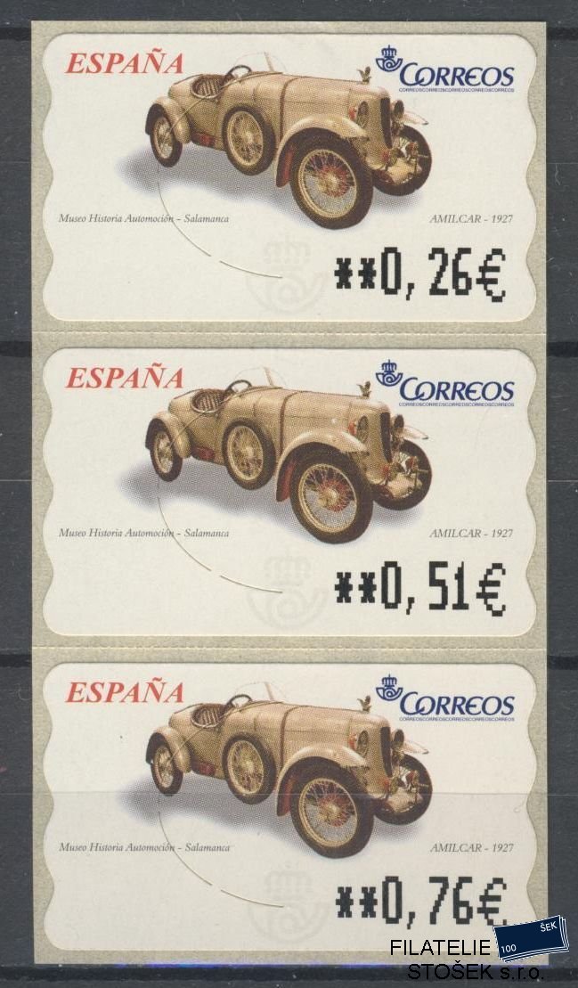 Španělsko známky Mi A 128 - 3 Páska