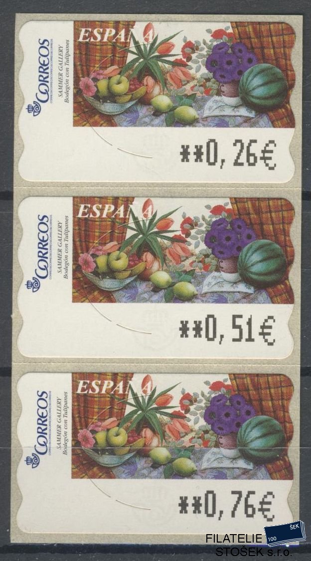 Španělsko známky Mi A 134 - 3 Páska