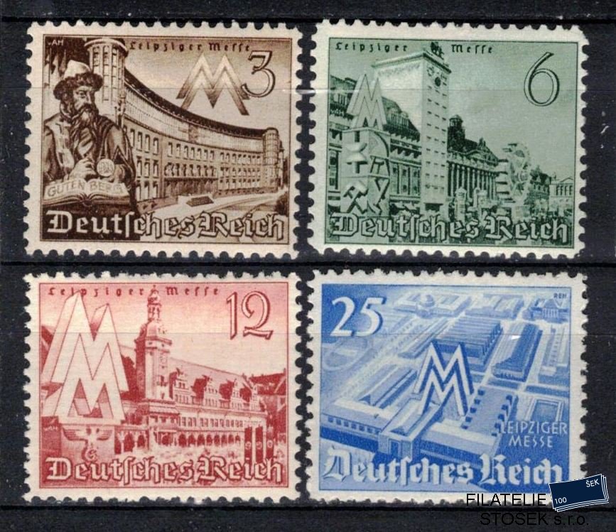 Dt. Reich známky Mi 739-42
