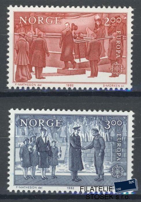 Norsko známky Mi 865-66