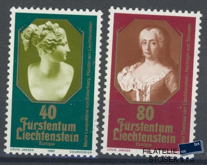 Liechtenstein známky 741-42