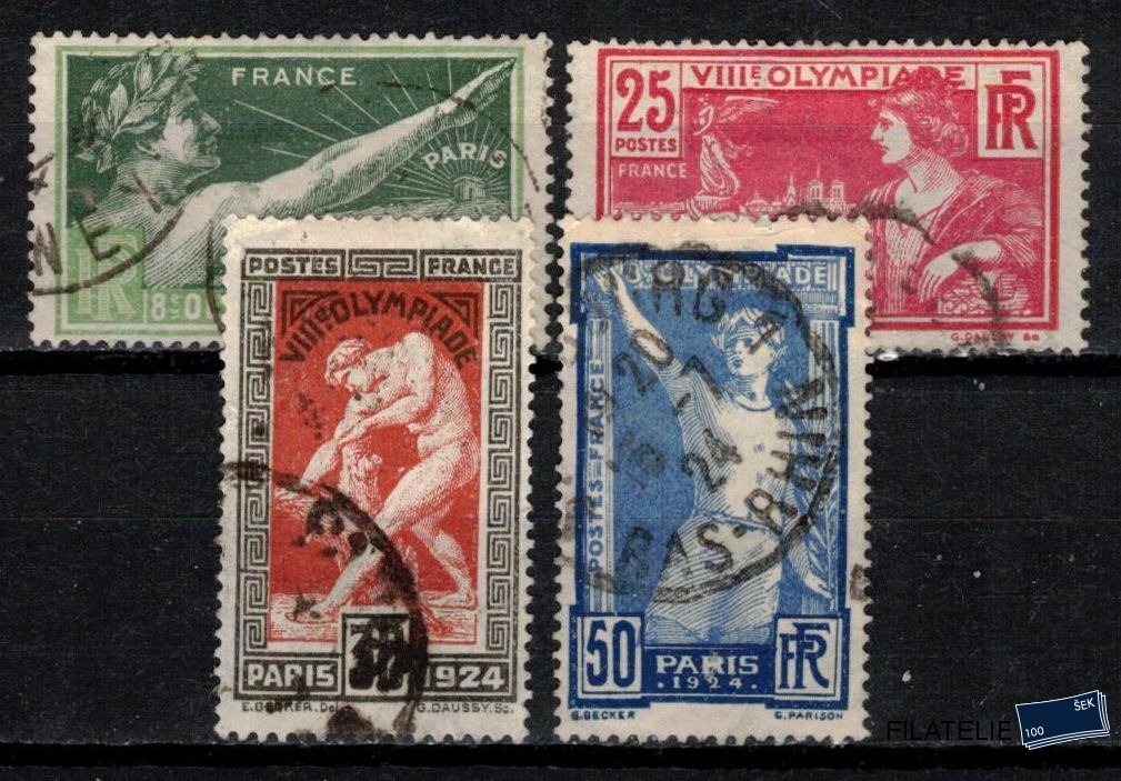 Francie známky Mi 169-72