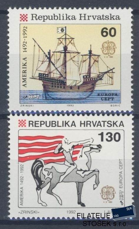 Chorvatsko známky Mi 211-12