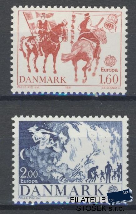 Dánsko známky Mi 730-31