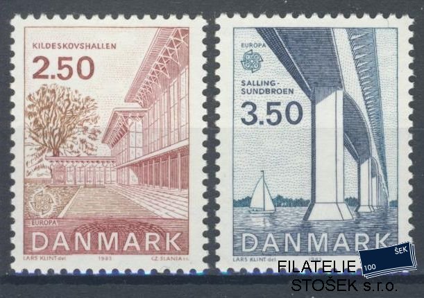 Dánsko známky Mi 780-81
